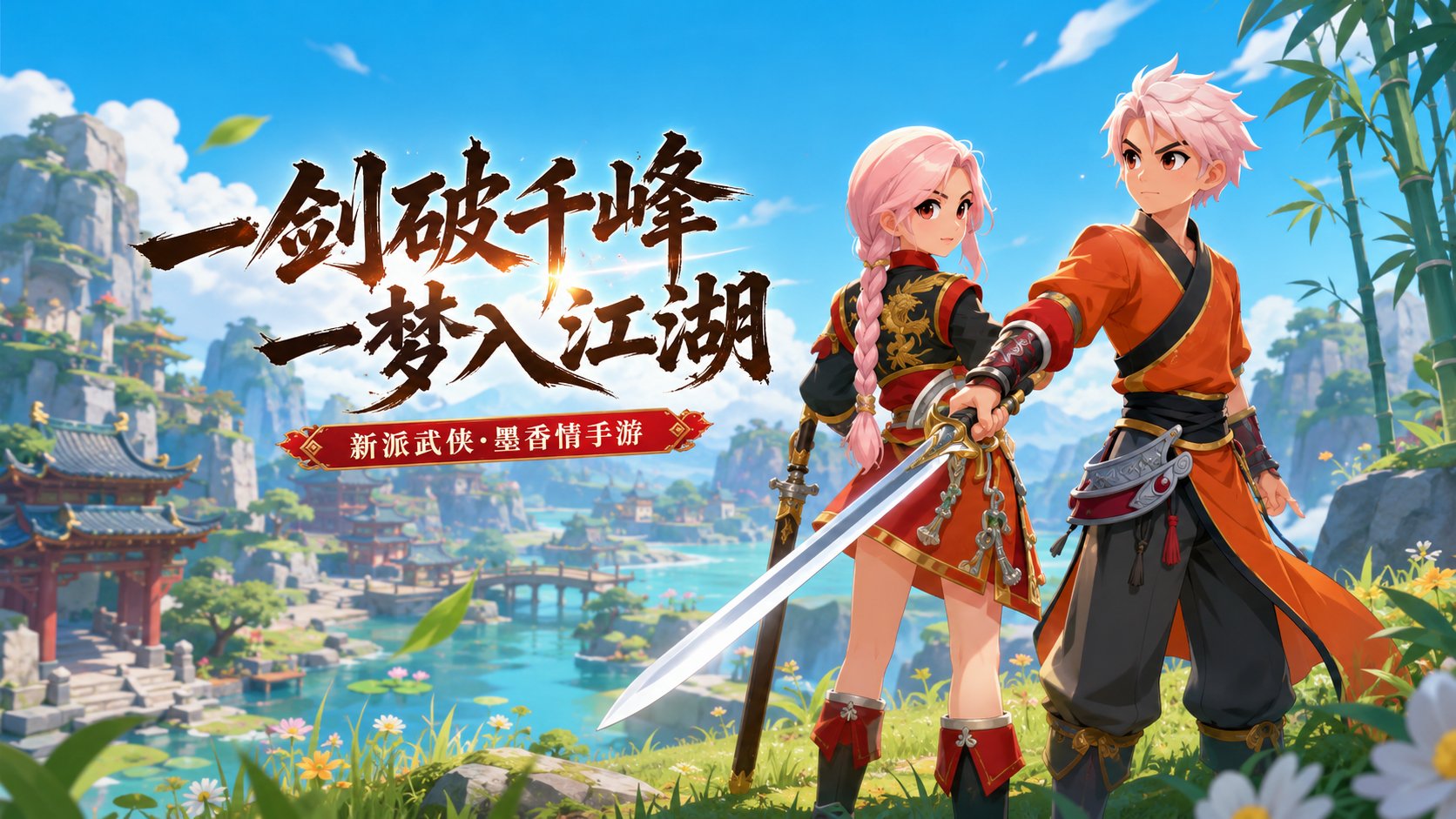 墨香情手游：重拾武侠梦，江湖再续墨香缘